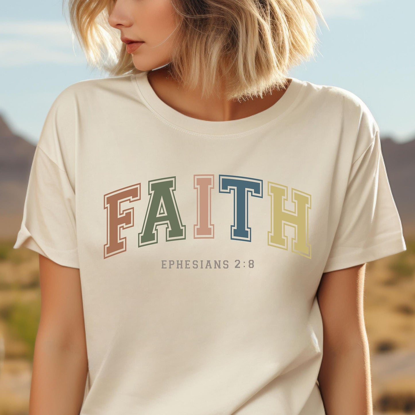 Christian Shirt Bible Verse T Shirt Religious Outfit Retro Faith T Shirt Christian Cross Graphic Tees Genderneutral Adult Tshirts Graphic Tee – Feel-Good Design · High-Quality Print