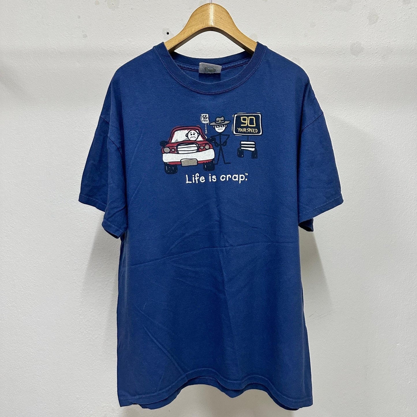 Vintage Life is Crap T Shirt Graphic Tee – Warm & Stylish · High-Quality Print