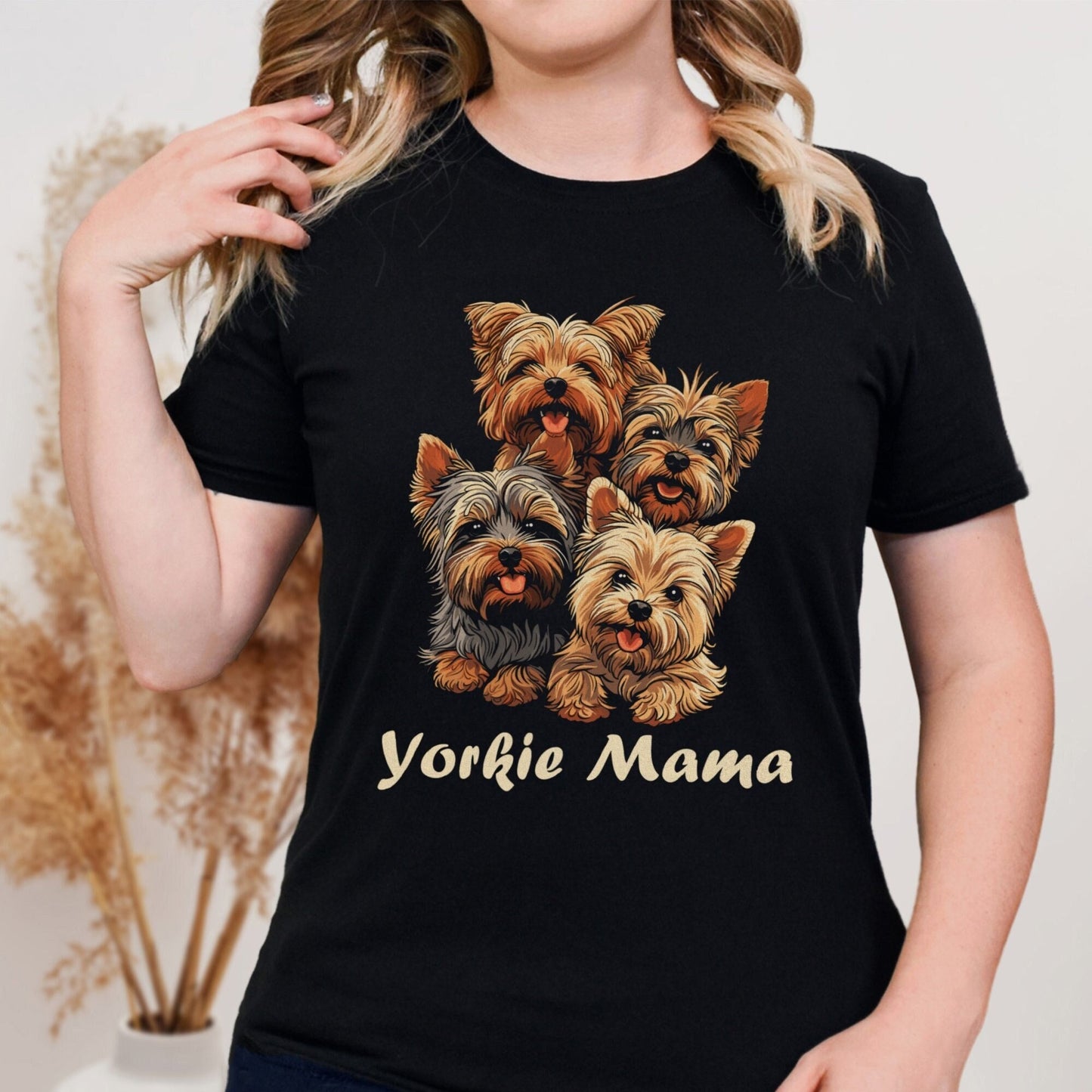 Yorkie Mama T Shirt Cute Yorkshire Terrier Dog Lover Tee Gift for Dog Moms Dog Puppy Shirt Pet Lover Sweatshirt Gift for Birthday Sweatshirt – Aesthetic Look · Must-Have Style
