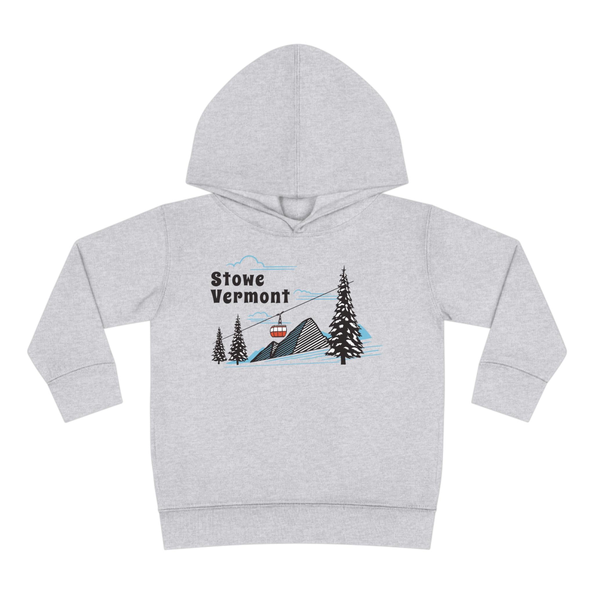 Stowe Vermont Toddler Hoodie Unisex Mountain Stowe Gondola Fleece Pullover Sweatshirt Kids Hooded Jumper Vermont Souvenir Hoodie – Premium Graphic · Top Pick For Any Outfit