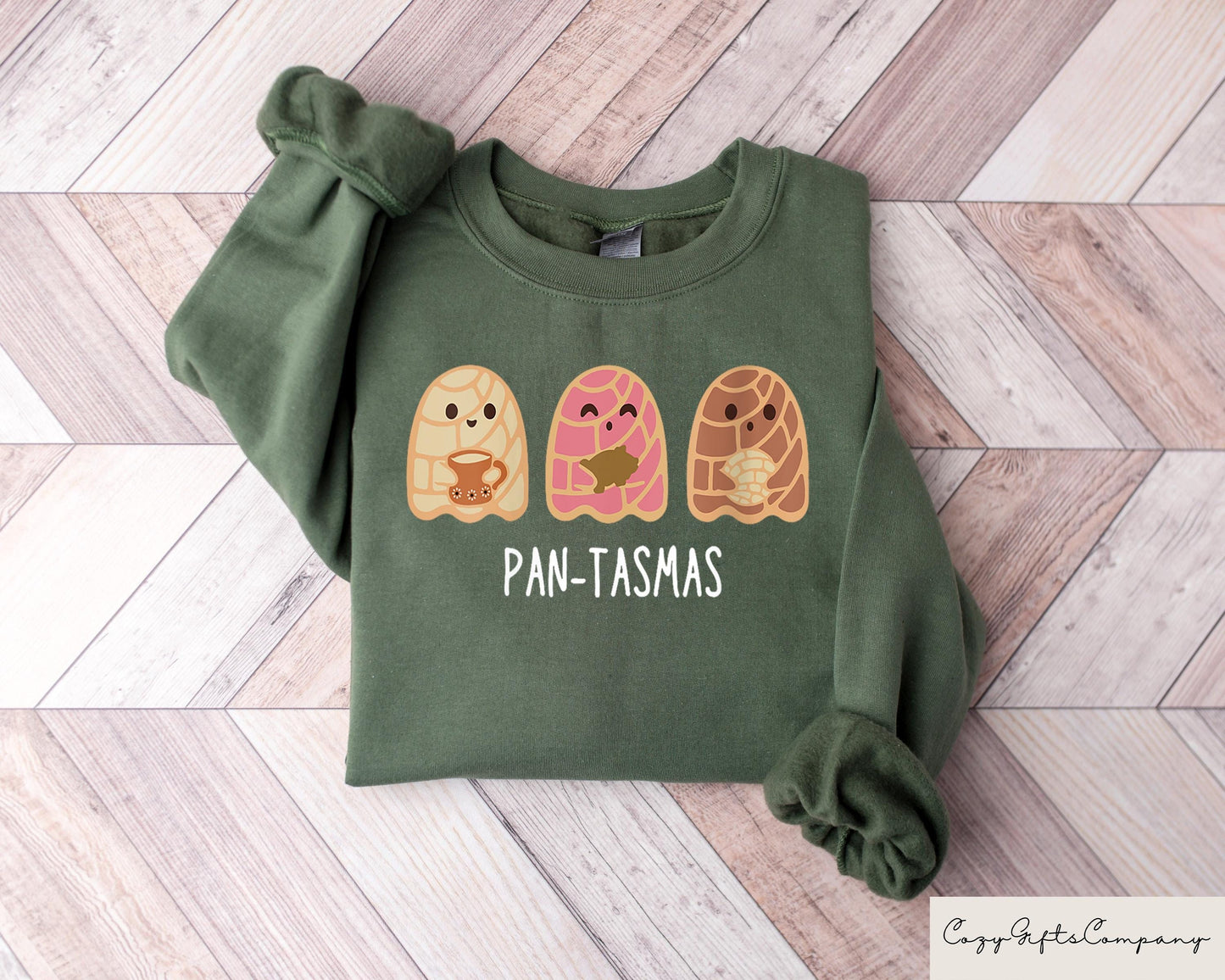 Funny Pantasmas Ghost Pan Dulce Sweatshirt Cute Ghost Conchas Tees Latina Shirt Mexican Halloween T Shirt Halloween Gift For Woman Sweatshirt – Bold Style · High-Quality Print