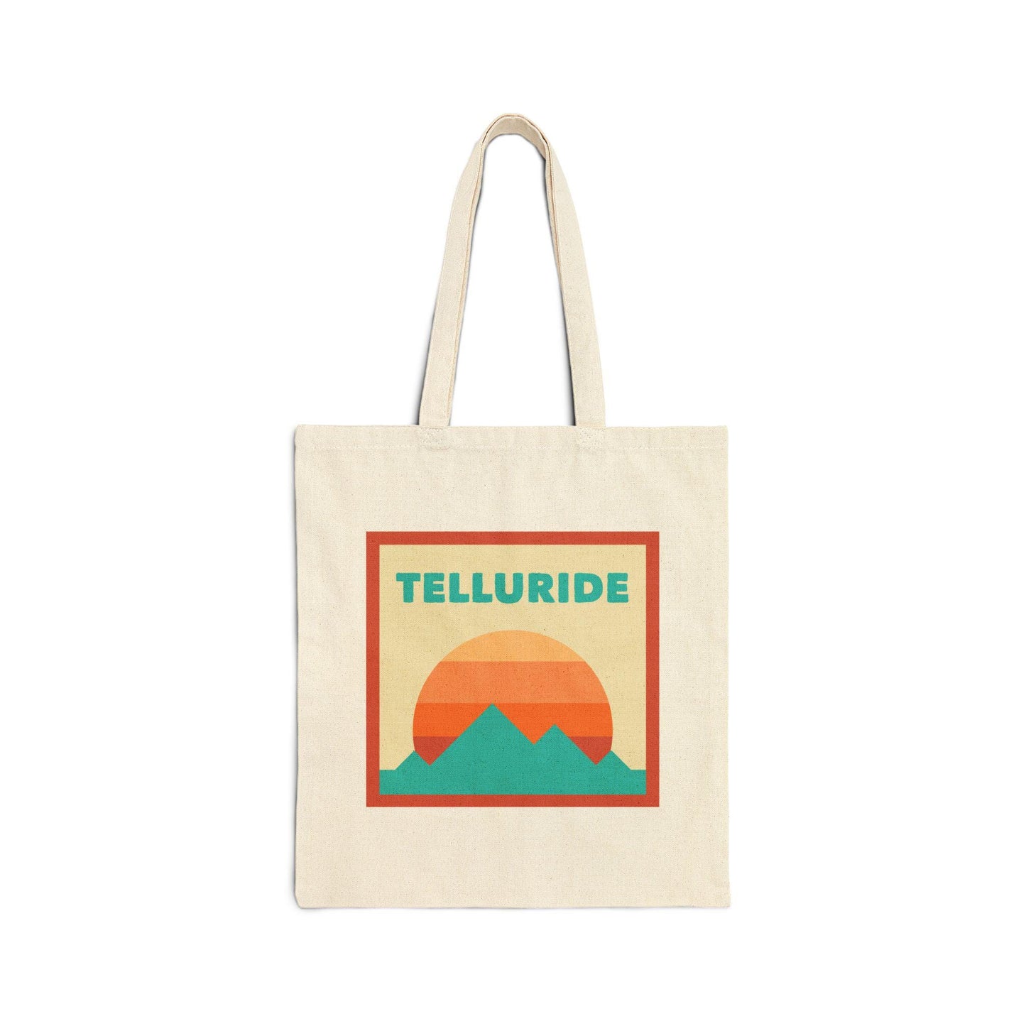Telluride Colorado Tote Bag Cotton Canvas Tote Bag Reusable Shopping Bag EcoFriendly Tote Telluride Colorado Gift Tote Bag – Easygoing Wear · High-Quality Print