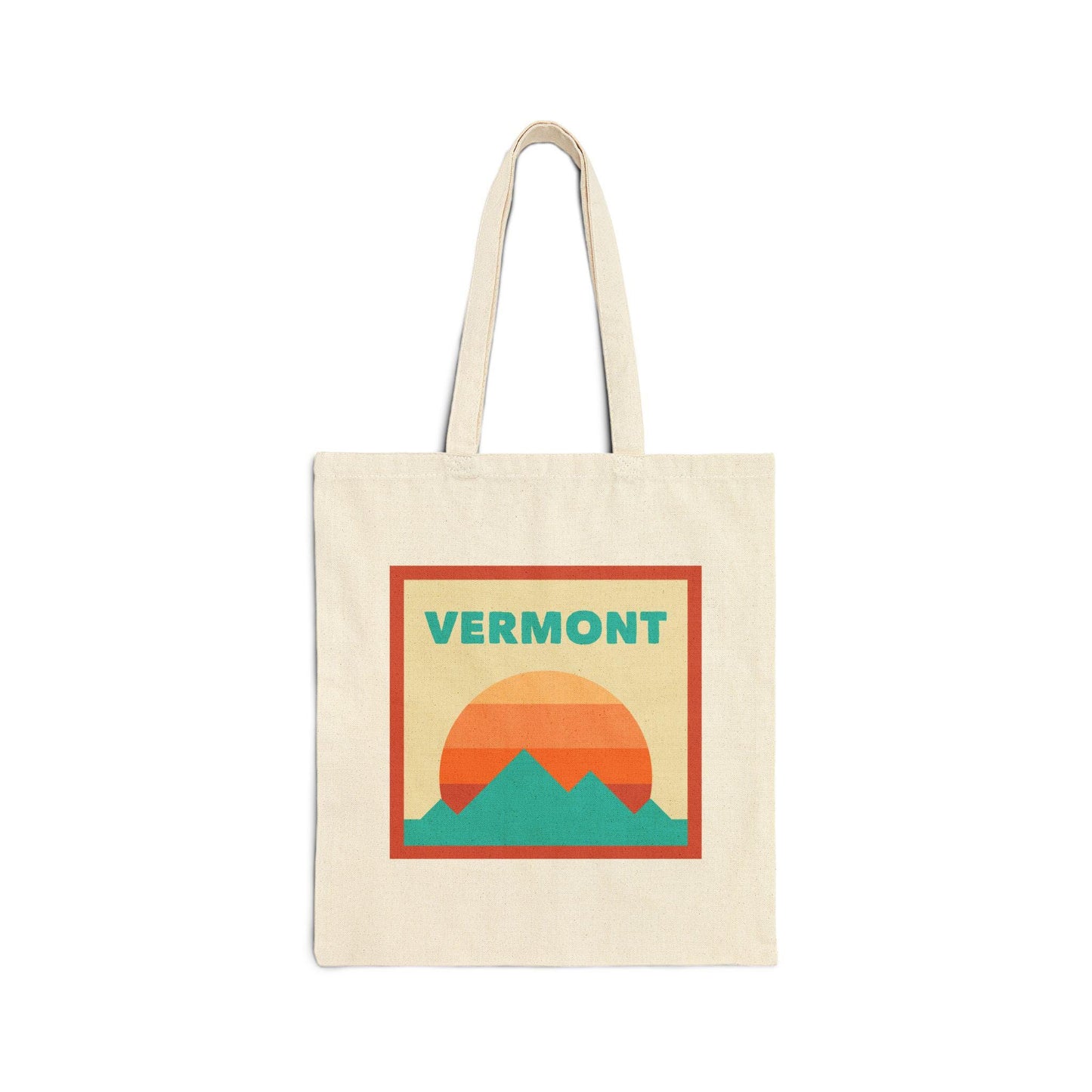 Vermont Tote Bag Cotton Canvas Tote Bag Reusable Shopping Bag EcoFriendly Tote Vermont Gift Personalization Available Tote Bag – Everyday Comfort · Great Gift For Fans