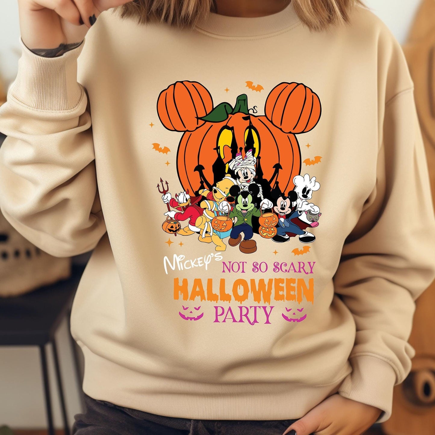 Disney Halloween 2024 Shirt 2024 Mickey Not So Scary Halloween Party shirt Disney Halloween Party Shirt Halloween Family Matching Shirts Graphic Tee – Feel-Good Design · Perfect For Daily Wear