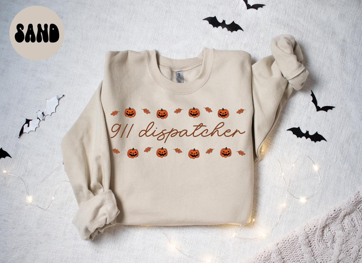 911 Dispatcher Halloween Sweatshirt 911 Dispatcher Sweatshirt Gifts for Her Pumpkin Crewneck Cozy Sweater Shirt Unique Sweatshirt – Easygoing Wear · Trending Graphic Apparel