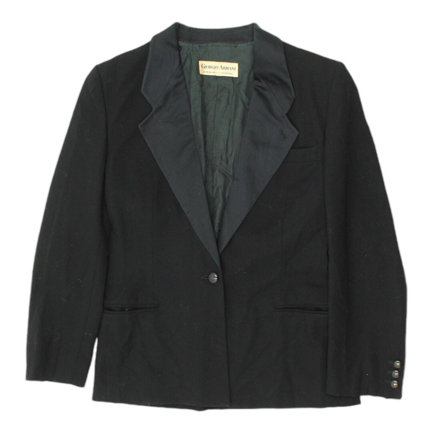 Giorgio Armani Womens Black Dinner Jacket Vintage Designer Suit Blazer VTG Graphic Tee – Feel-Good Design · Trending Graphic Apparel