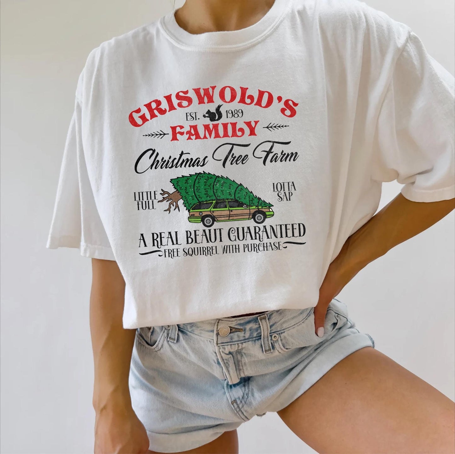 Griswold Co Shirt Christmas Tree Farm Shirt Christmas Movie Shirt Funny Christmas Shirt Vacation Xmas TeeChristmas Tee Graphic Tee – Soft Feel · Top Pick For Any Outfit