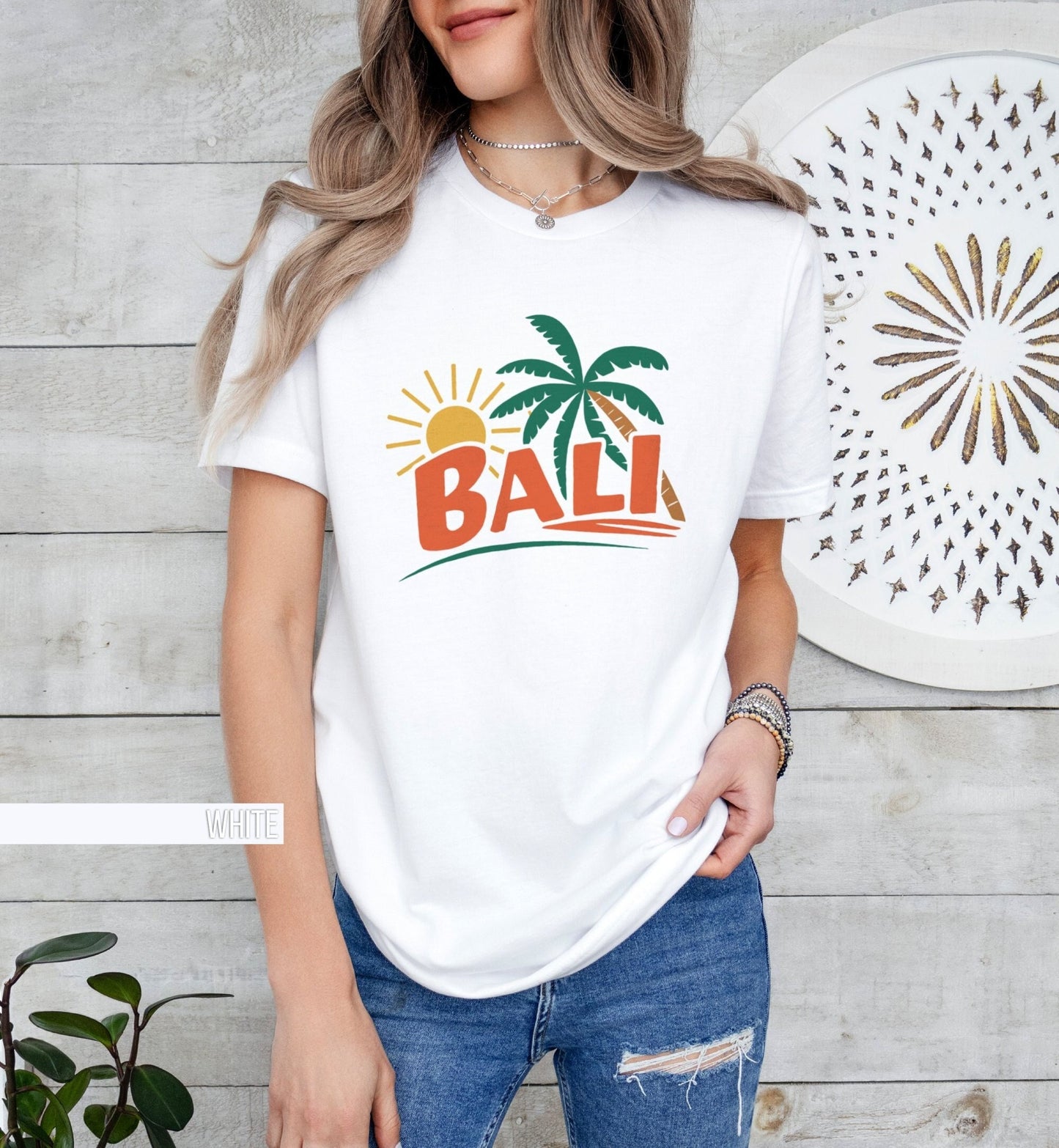 Tropical Bali Vacation T Shirt Summer Holiday Beach Tee Palm Tree Sunset Graphic Tee Perfect for a Relaxing Getaway Graphic Tee – Everyday Comfort · Top Pick For Any Outfit