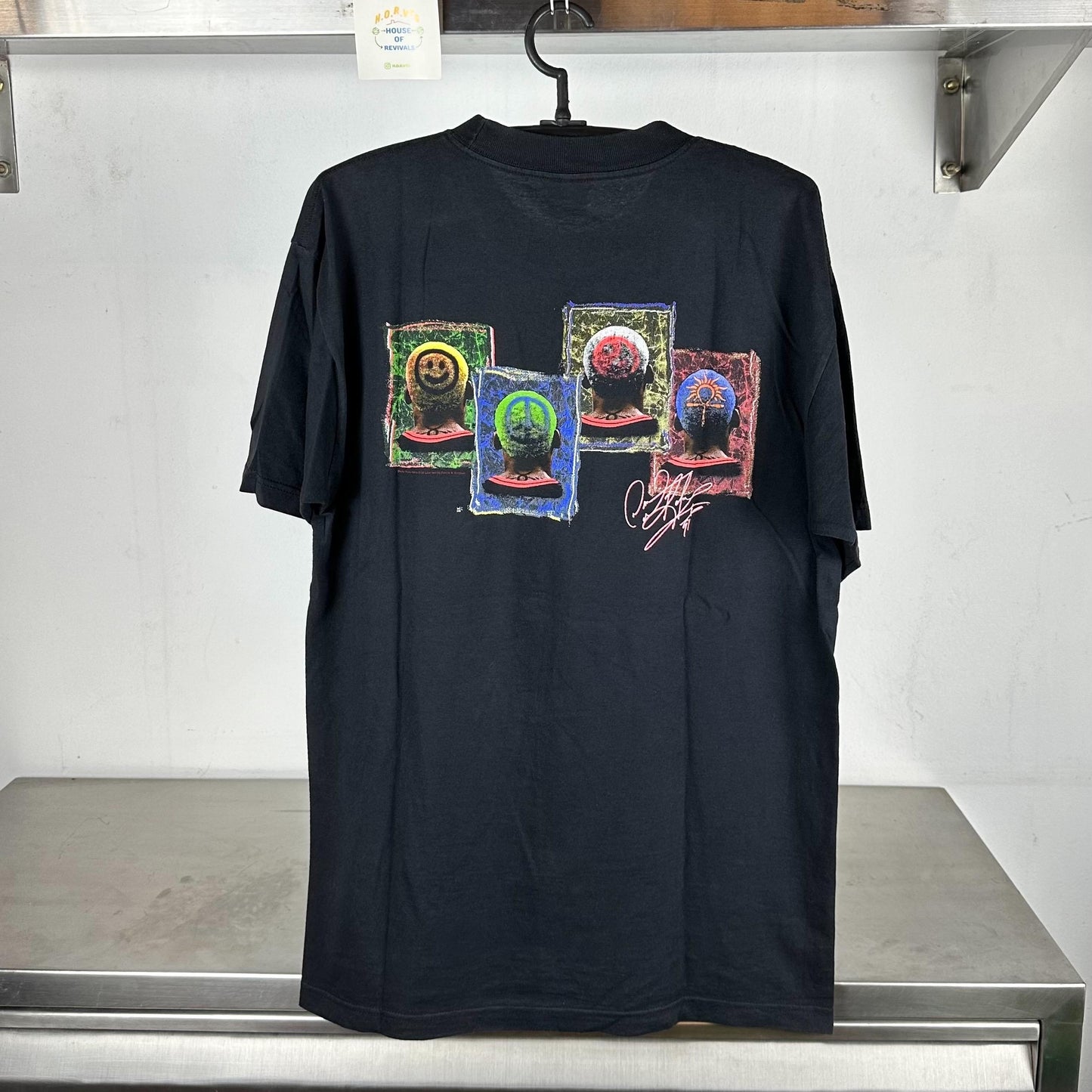 Vintage 90s Dennis Rodman Sign of the Times NBA Large Murina T shirt Vintage Dennis Rodman Vintage NBA Vintage Basketball Dennis Rodman Graphic Tee – Premium Graphic · Must-Have Style