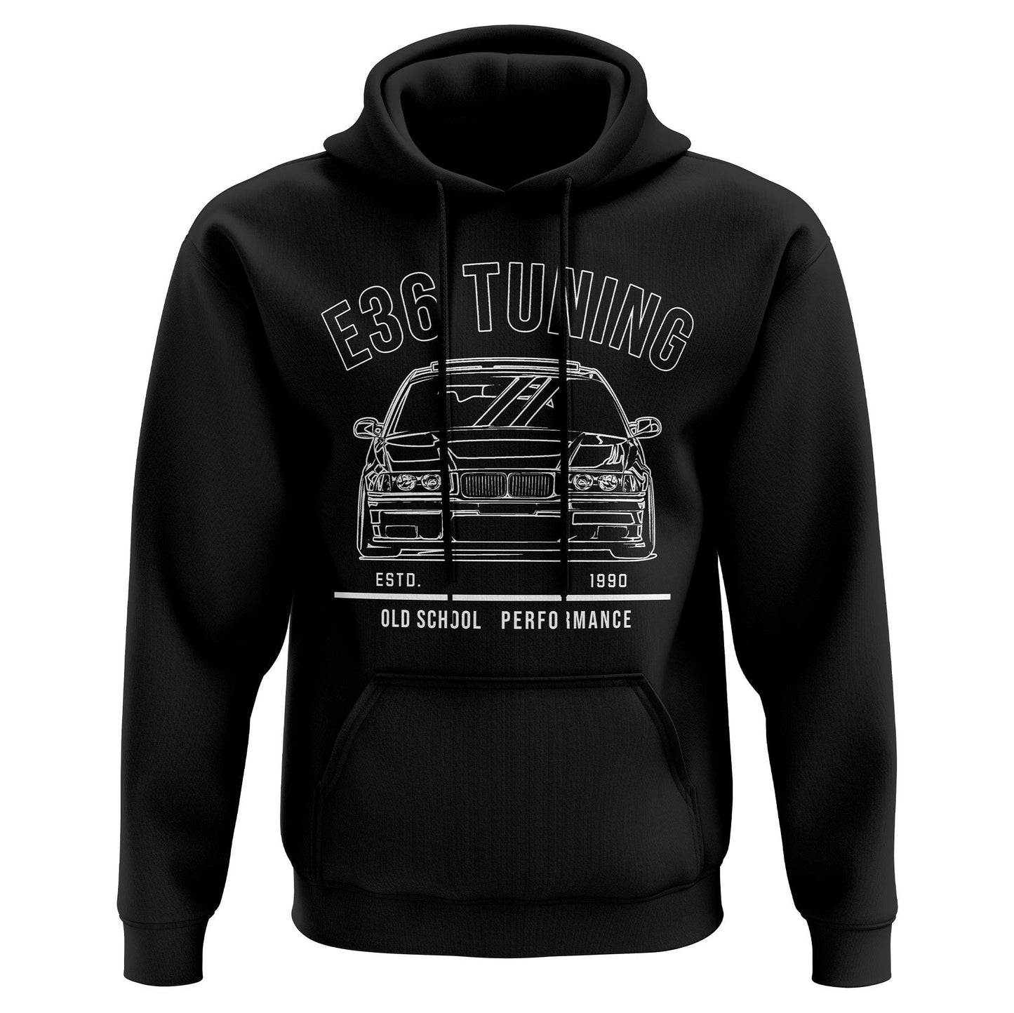 E36 Black Hooded Sweatshirt M3 Hoodie Auto Racing Hoodie E36 Hoodie German Car Hoodie Hoodie – Easygoing Wear · Trending Graphic Apparel