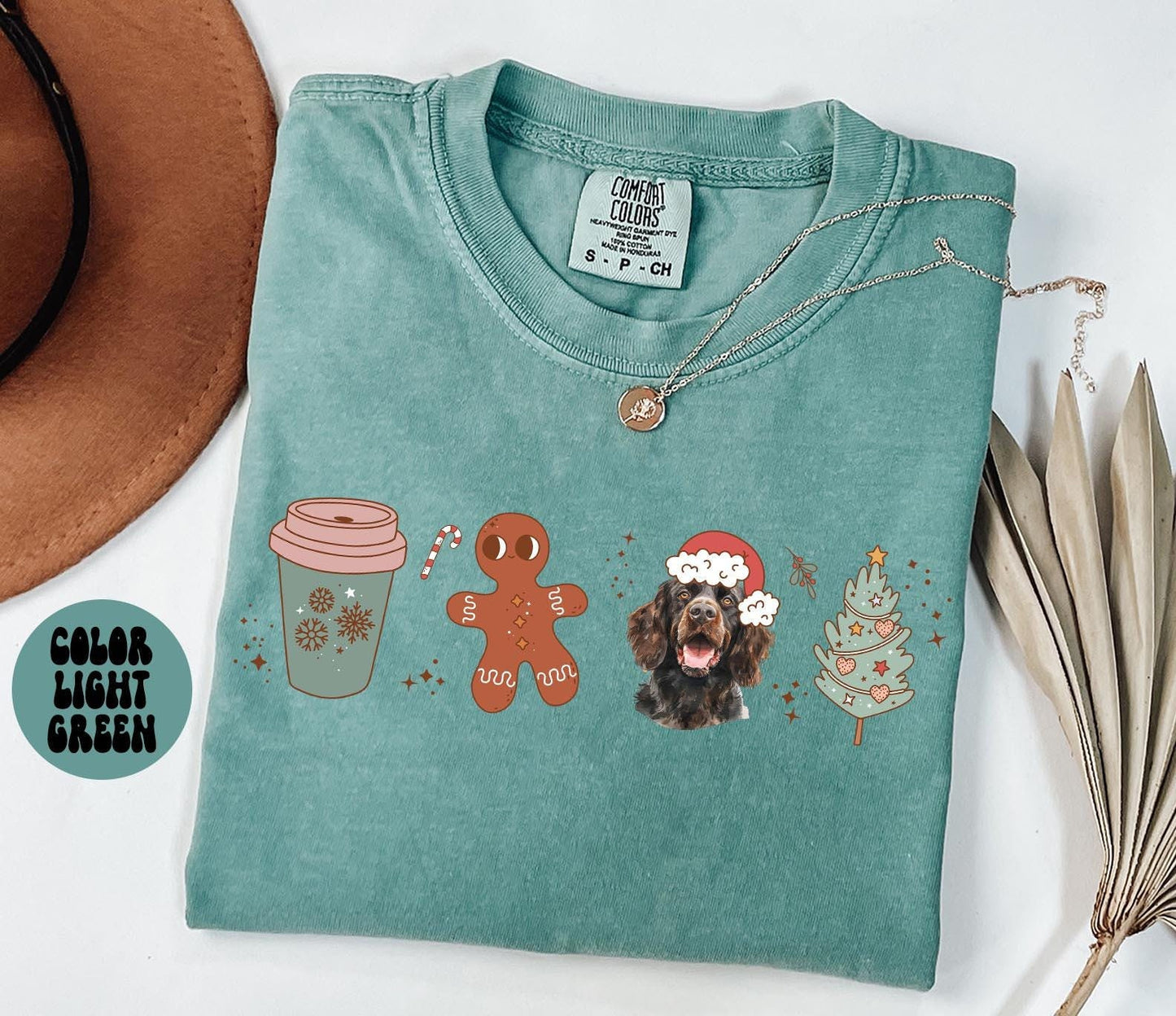 Boykin Spaniel Dog Mom Christmas Shirt Boykin Spaniel Shirt Gifts Holly Shirt Comfort Colors Tshirt Crewneck Tee Women Graphic Tee – Cozy Vibes · Great Gift For Fans