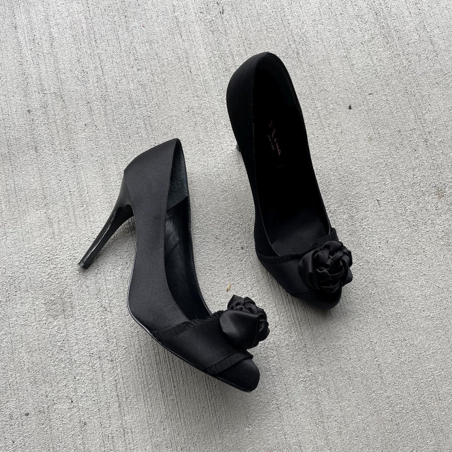 y2k vintage black rosette stiletto heels size Graphic Tee – Feel-Good Design · High-Quality Print