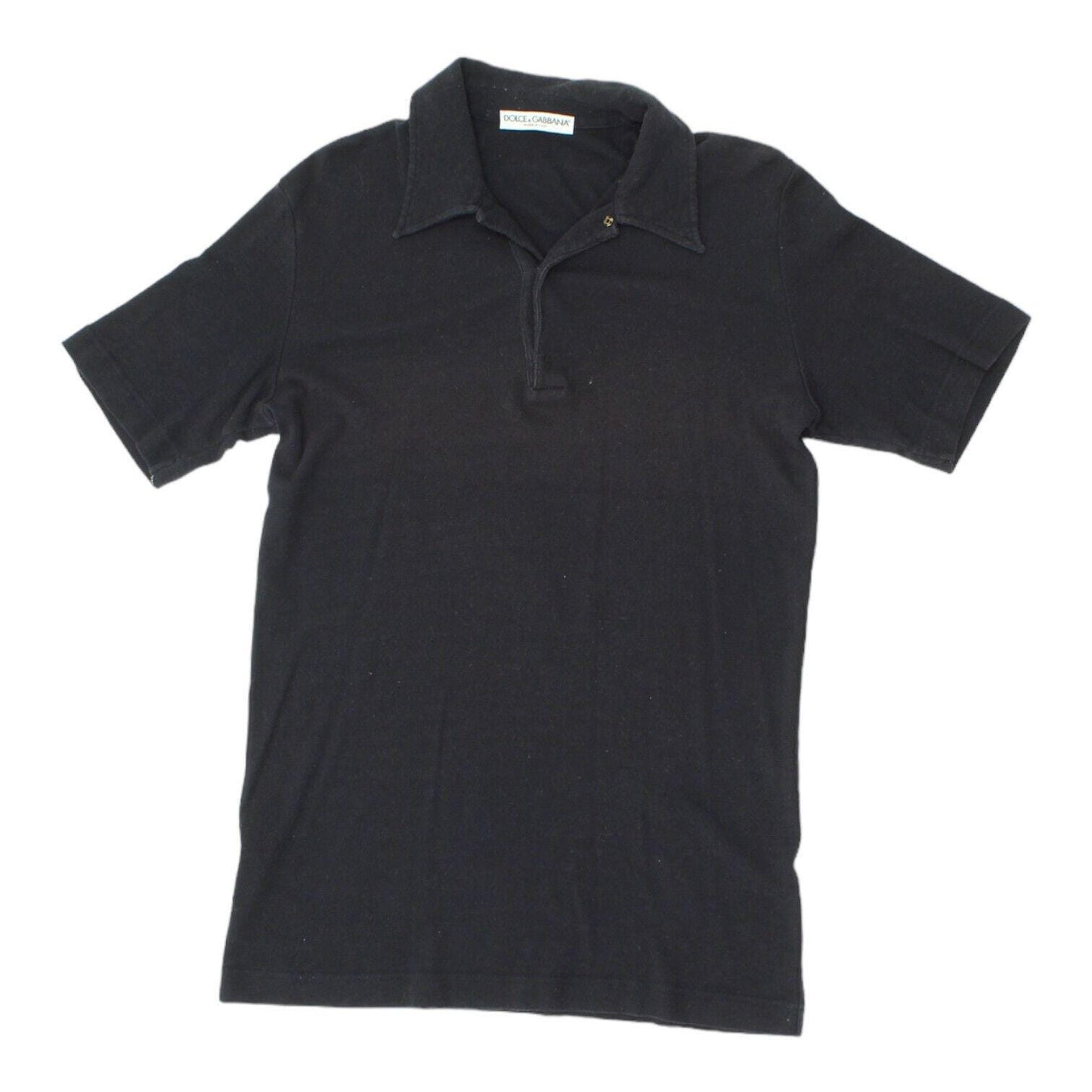 Dolce Gabbana Mens Black Polo Shirt Vintage High End Designer VTG Graphic Tee – Fan Favorite · Perfect For Daily Wear