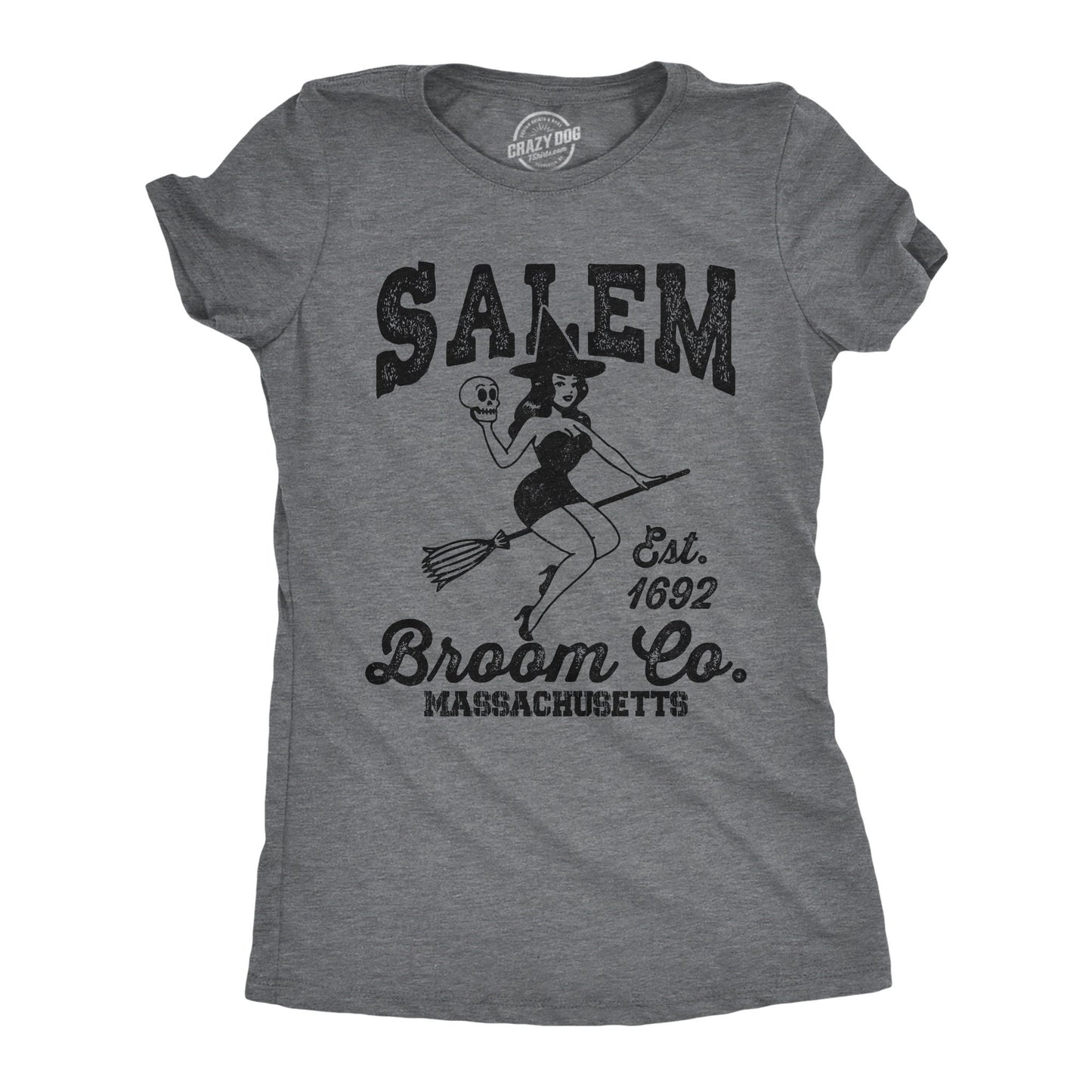 Witch Shirt Pagan TShirt Occult Shirt Salem Broom Co Womens Funny T shirt Salem Witch Trials Witch Shirt Salem Shirts Vintage Tee Graphic Tee – Cozy Vibes · Great Gift For Fans
