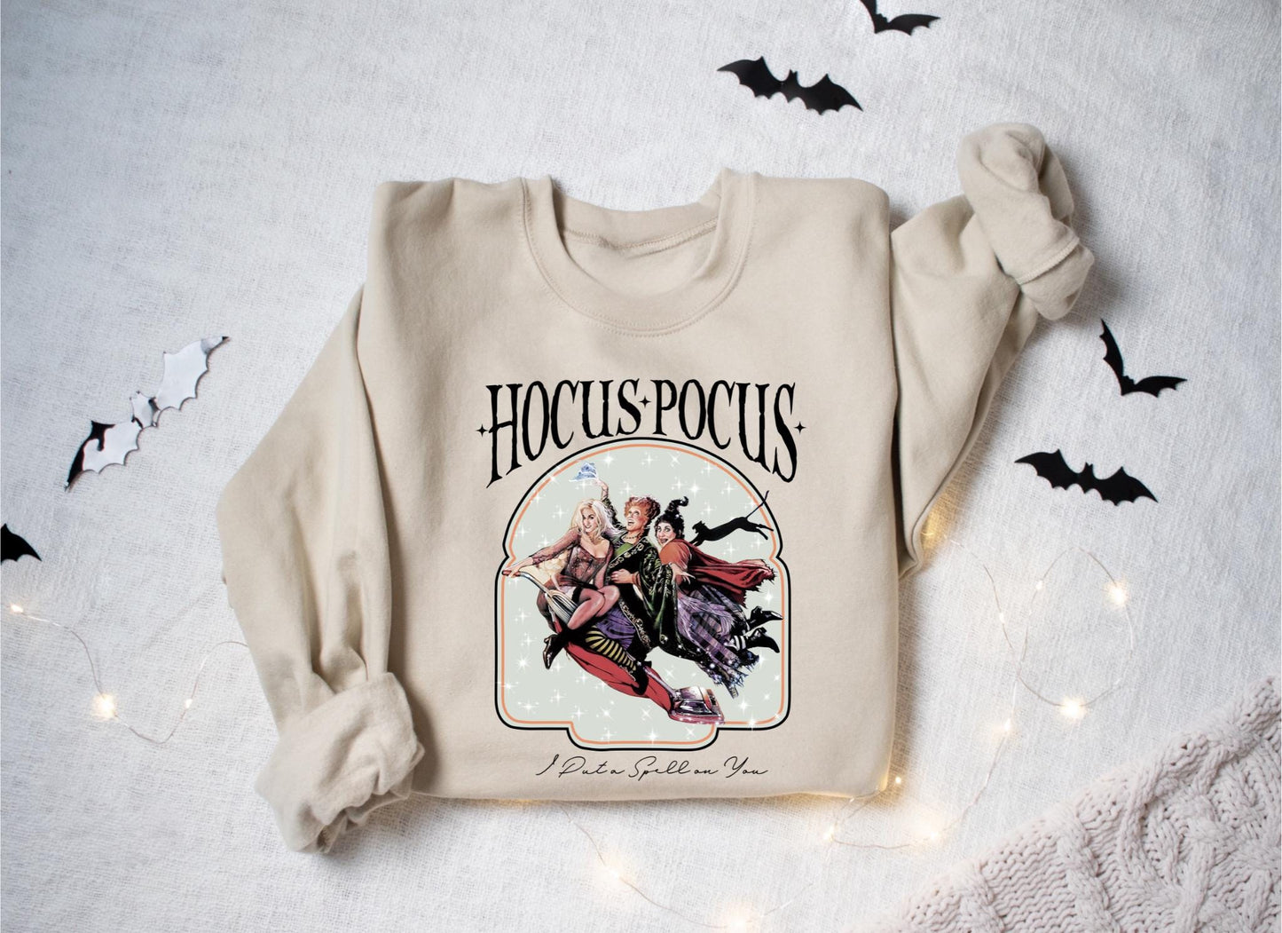 Hocus Pocus Sweatshirt Hocus Pocus Colors Shirt Sanderson Sisters Sweatshirt Halloween Party Shirt Halloween costume Halloween movie Sweatshirt – Soft Feel · Must-Have Style