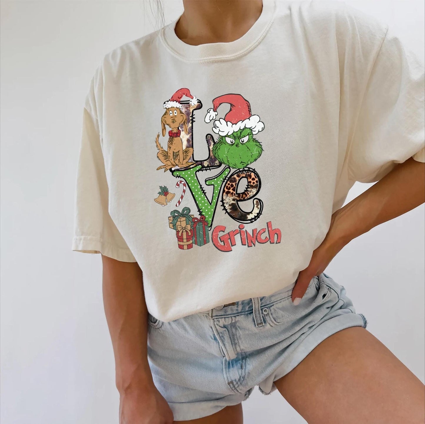 Grinch Love Shirt Retro Christmas Shirt Merry Grinchmas Shirt Cute Grinchmas Shirt Funny Christmas Shirt Christmas Tee Graphic Tee – Fan Favorite · Trending Graphic Apparel