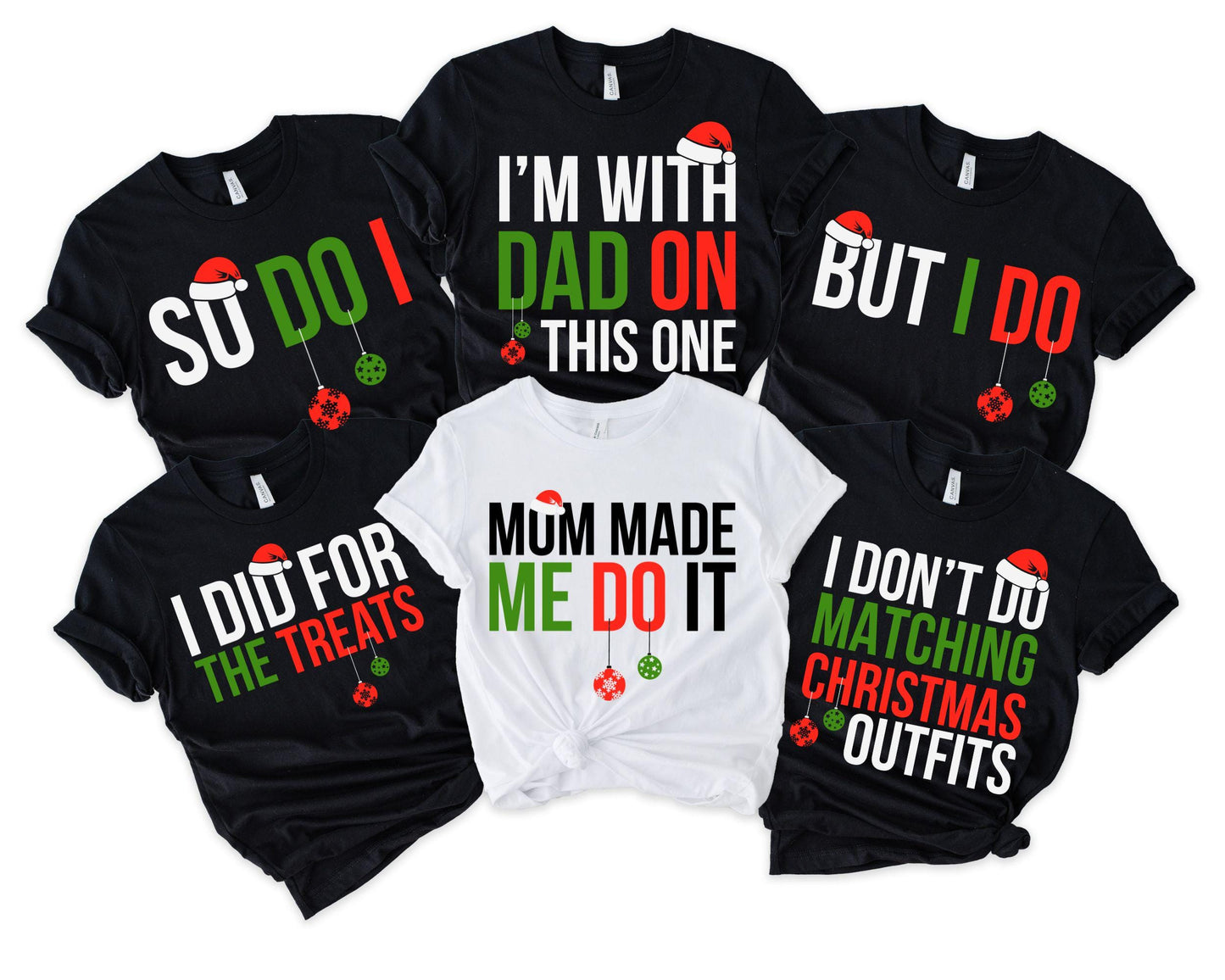 Christmas Family Matching Shirts Family Men Funny shirt I Don39t Do Matching Christmas Outfits But I Do Tee Family Christmas Holiday Gift Graphic Tee – Premium Graphic · Trending Graphic Apparel