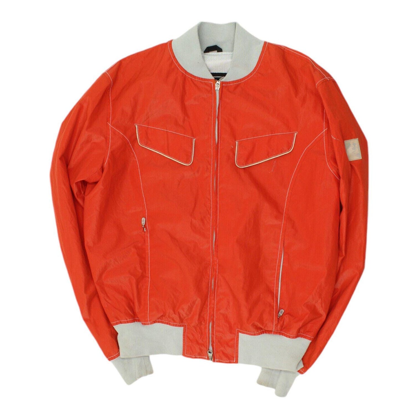Belstaff Mens Red Full Zip Bomber Jacket Vintage High End Luxury Designer VTG Graphic Tee – Everyday Comfort · Perfect For Daily Wear