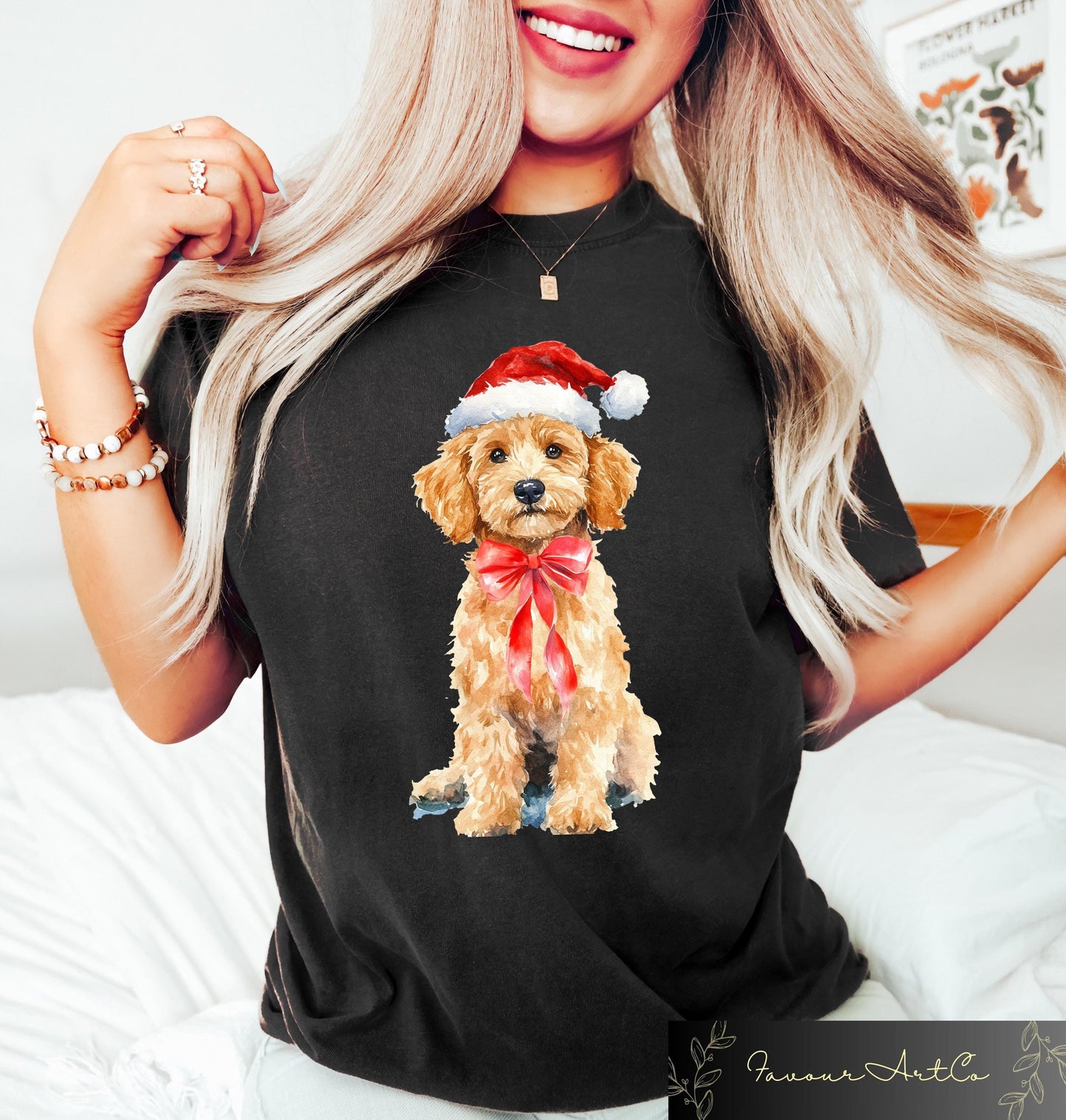Retro Comfort Golden Doodle Shirt Dog Lover Sweatshirt Xmas Holiday Gifts Christmas Golden Doodle Shirt Dog Christmas Shirt Dog Mom Tee Sweatshirt – Aesthetic Look · Top Pick For Any Outfit