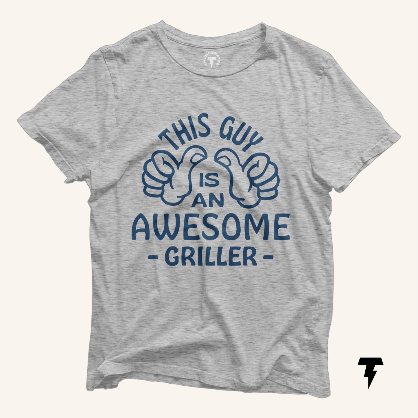 Awesome Griller Shirt Grill Gifts BBQ Gifts Dad Shirts Grandpa shirts Griller Smoker Gift Barbecue Gift Master Griller Grill Dad Graphic Tee – Fan Favorite · Perfect For Daily Wear