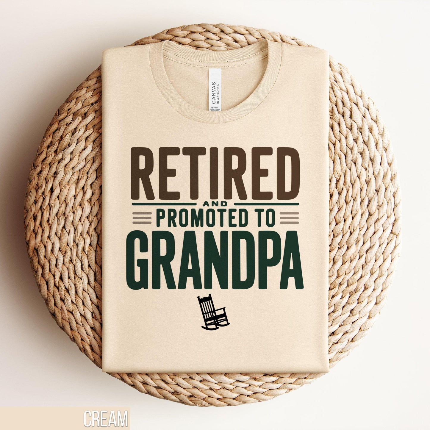 Retired Grandpa T Shirt Funny Grandpa T Shirt Retirement Gift For Granddad Grandpa Shirt Fathers Day Gift Gramps Tee Family Reunion Graphic Tee – Aesthetic Look · Top Pick For Any Outfit