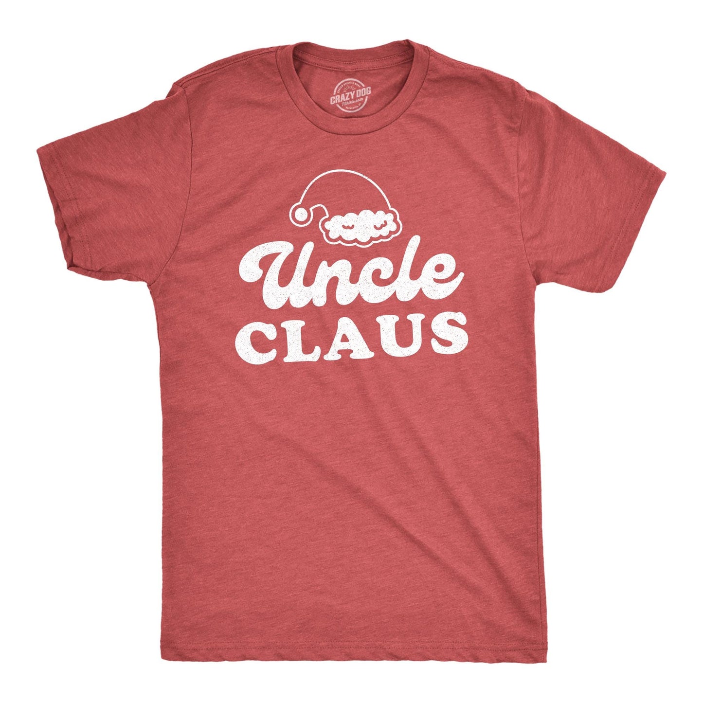 Funny Christmas Shirt Uncle Claus Family Santa Santa Hat Christmas Shirt Funny Xmas Xmas Gifts Funny Uncle Gifts Cute Family Graphic Tee – Warm & Stylish · High-Quality Print