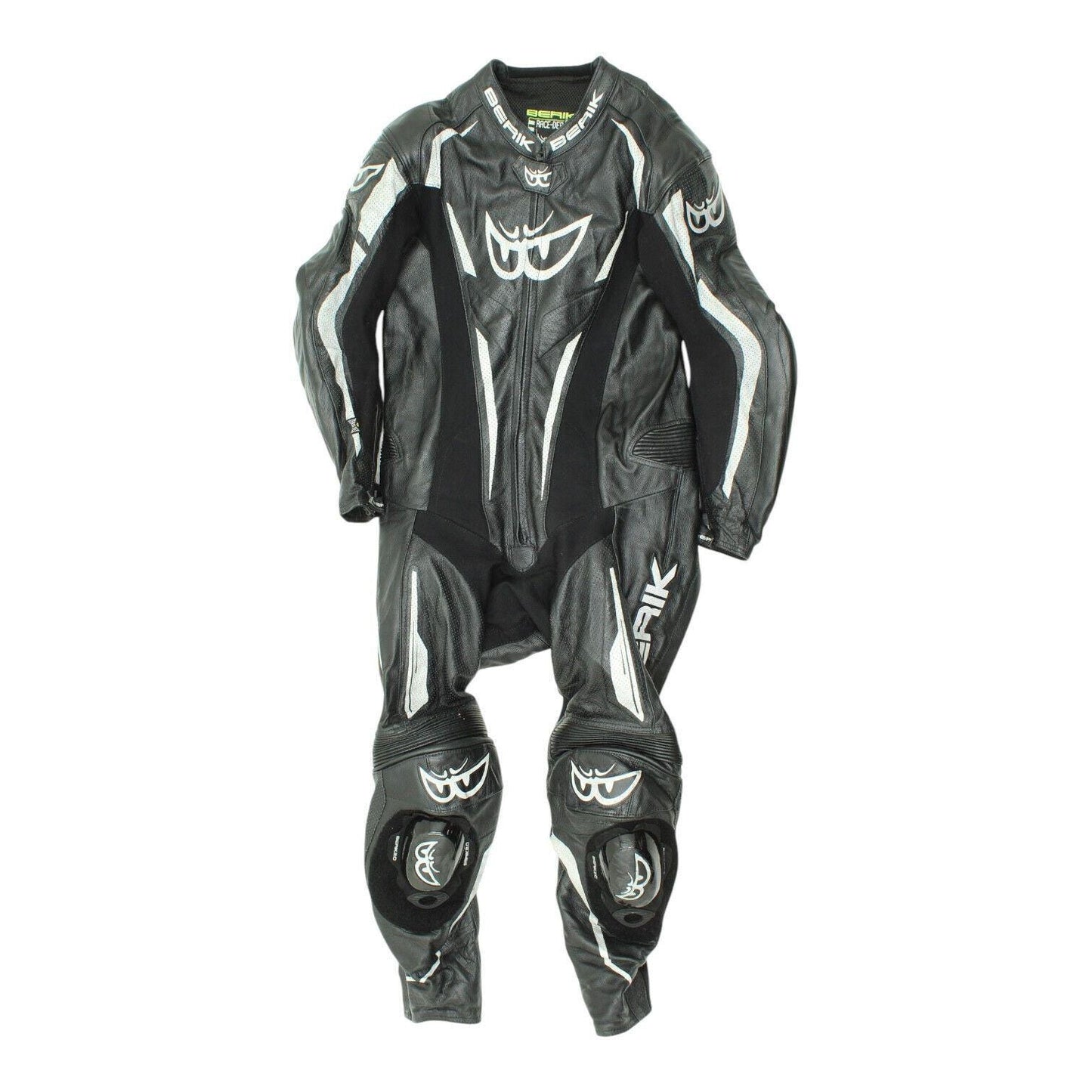 Berik Mens Black Leather Motorcycle Suit Vintage 1 Piece Motobike Clothing Graphic Tee – Soft Feel · Perfect For Daily Wear