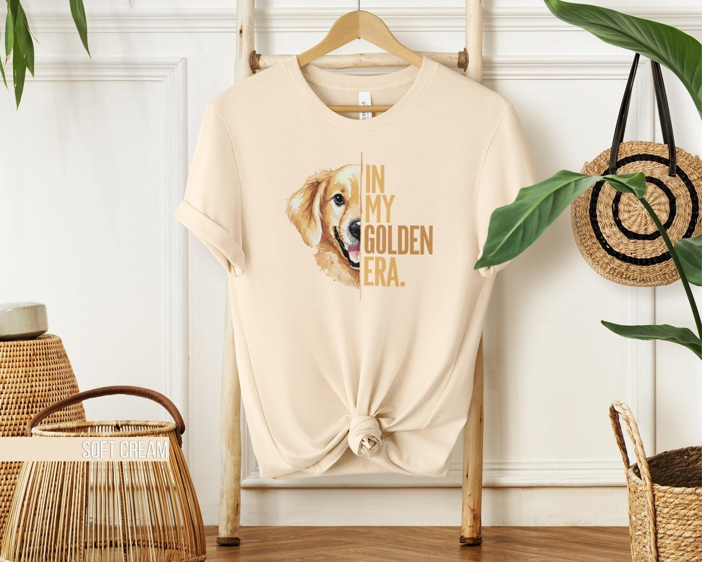 Golden Retriever T Shirt In My Golden Era Quote Dog Lover Gift Unisex Tee Pet Owner Shirt Animal Illustration Top Gift for Her Graphic Tee – Cozy Vibes · Great Gift For Fans