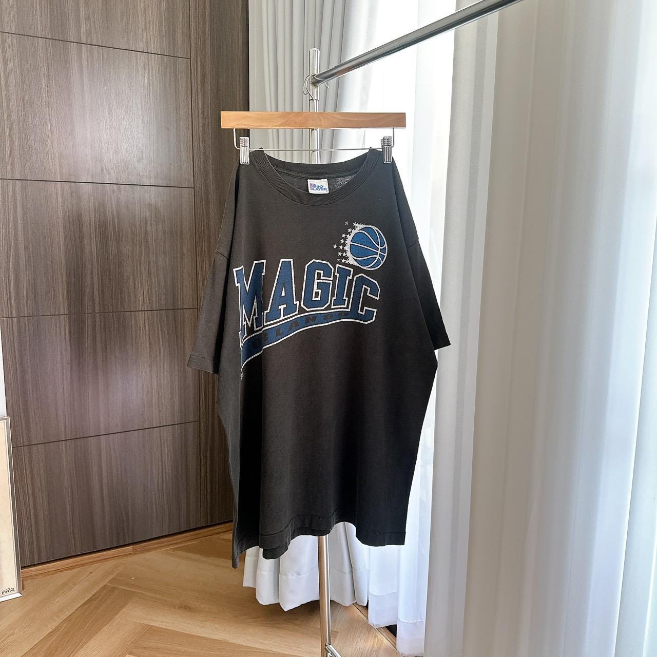 90s Orlando Magic NBA Pro player black t shirt XL Graphic Tee – Feel-Good Design · Perfect For Daily Wear
