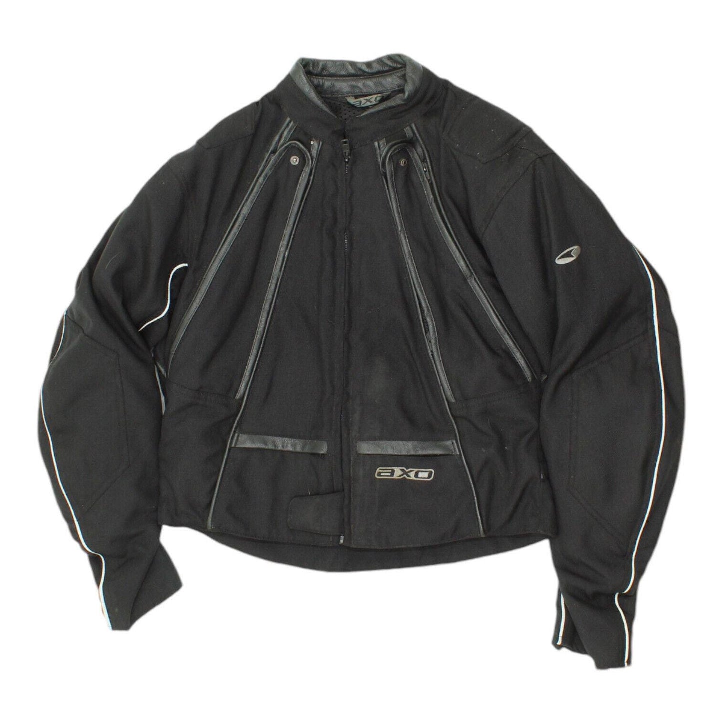 AXO Womens Black Motorcycle Jacket Vintage Motorbike Clothing Biker Gear VTG Graphic Tee – Aesthetic Look · Trending Graphic Apparel