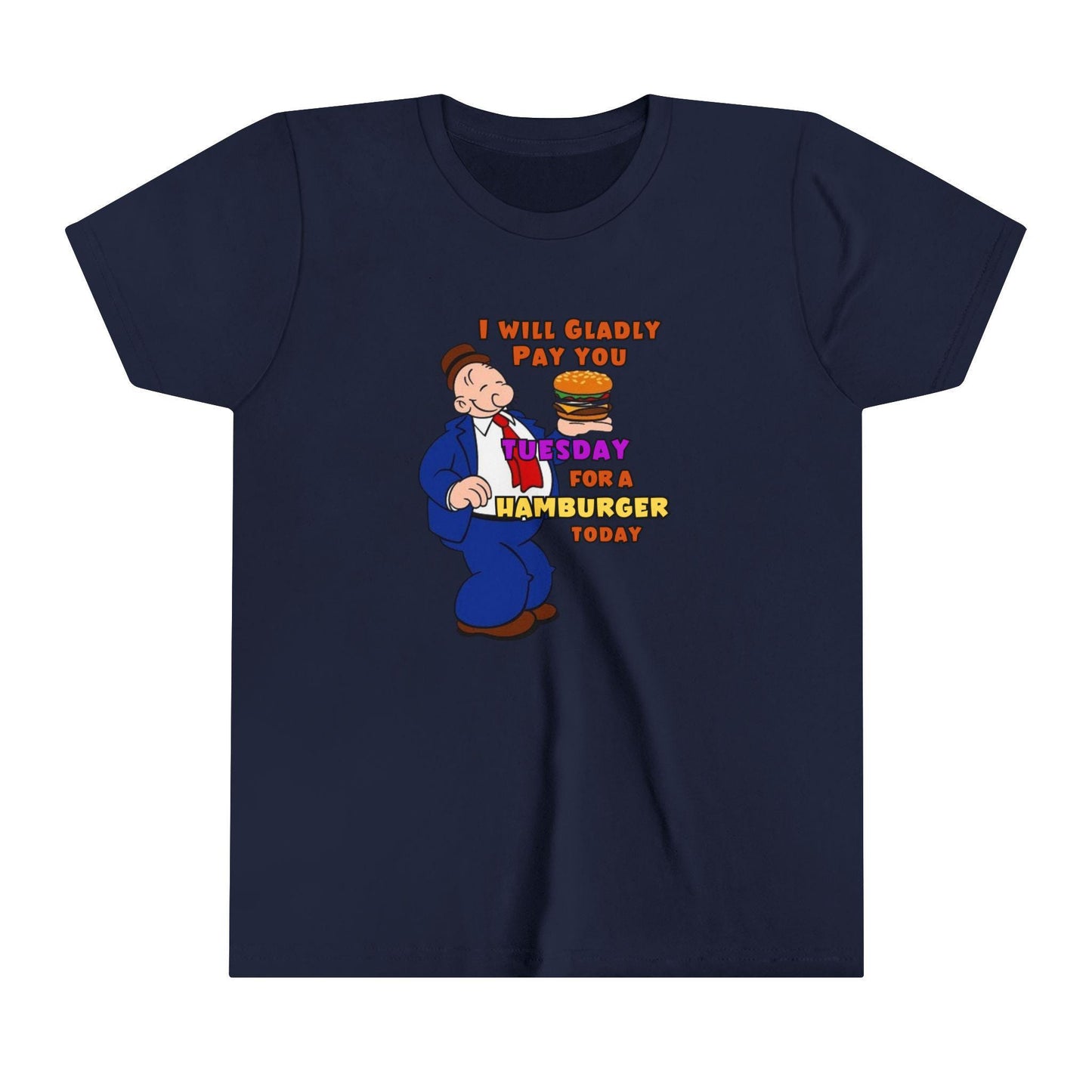 Wimpy Youth Short Sleeve Tee Graphic Tee – Everyday Comfort · Perfect For Daily Wear