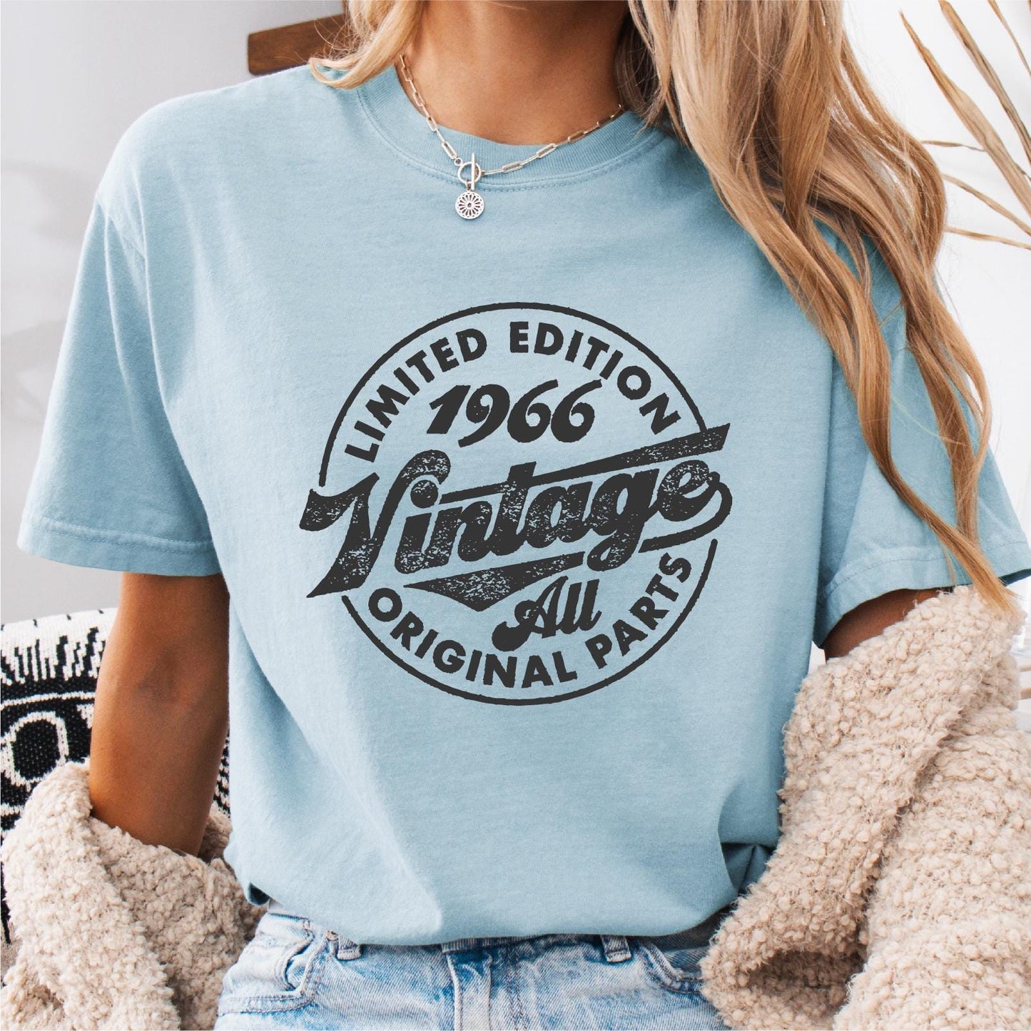 59th Birthday Shirt Vintage 1966 Limited Edition Cassette T Shirt 1966 Birthday Shirt 59th Birthday Gift For Women 59th Birthday Men Tee Graphic Tee – Cozy Vibes · Great Gift For Fans