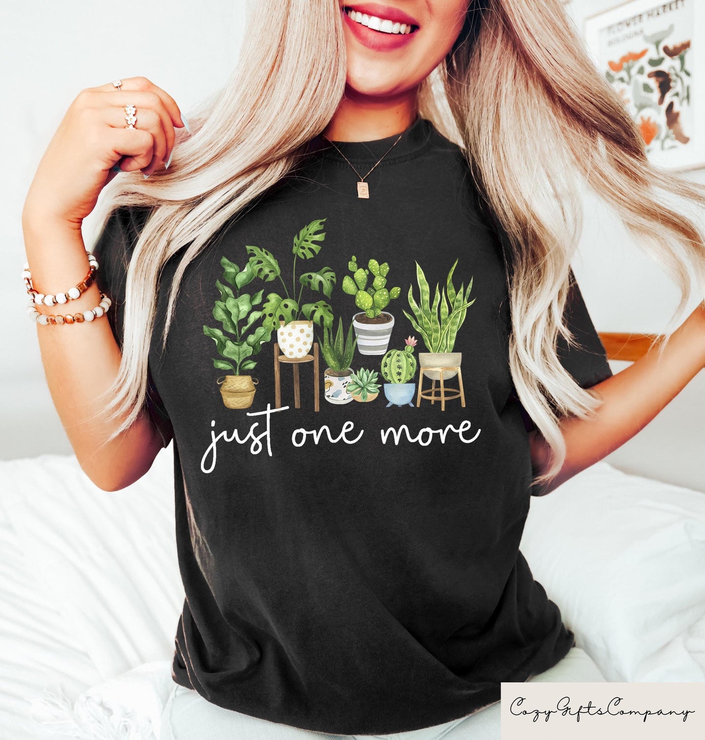 Just One More Shirt Plant Lady Sweatshirt Just One More Plant Shirt Crazy Plant Lady Tee Gardening Sweater Plant Mom Plant Lover Gift Sweatshirt – Fan Favorite · Top Pick For Any Outfit