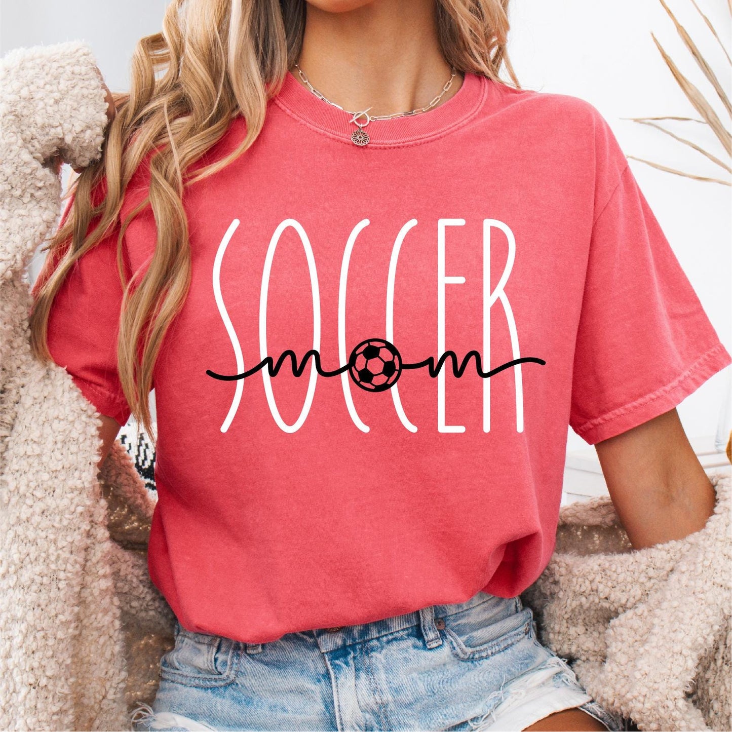Soccer Mom Shirt Soccer Mom TShirt Soccer Mama T Shirt Game Day Tee Soccer Mom Gift Sports Mom Shirt Soccer Season Graphic Tee – Premium Graphic · Top Pick For Any Outfit