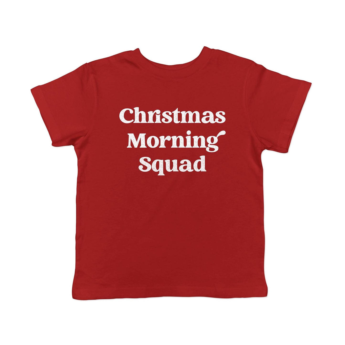 Toddler Christmas Morning Squad Family Christmas PJs Cute Shirt Kids Christmas Shirt Toddler Festive Top Funny Kids Xmas Shirts Graphic Tee – Cozy Vibes · Top Pick For Any Outfit