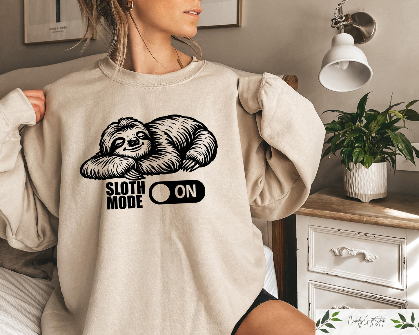 Sloth Mode Shirt Sloth Mode On T shirt Lazy Sweatshirt Funny Animal Hoodie Sloth Holiday Pajamas Funny Gifts Ideas For Women Hoodie – Warm & Stylish · Must-Have Style