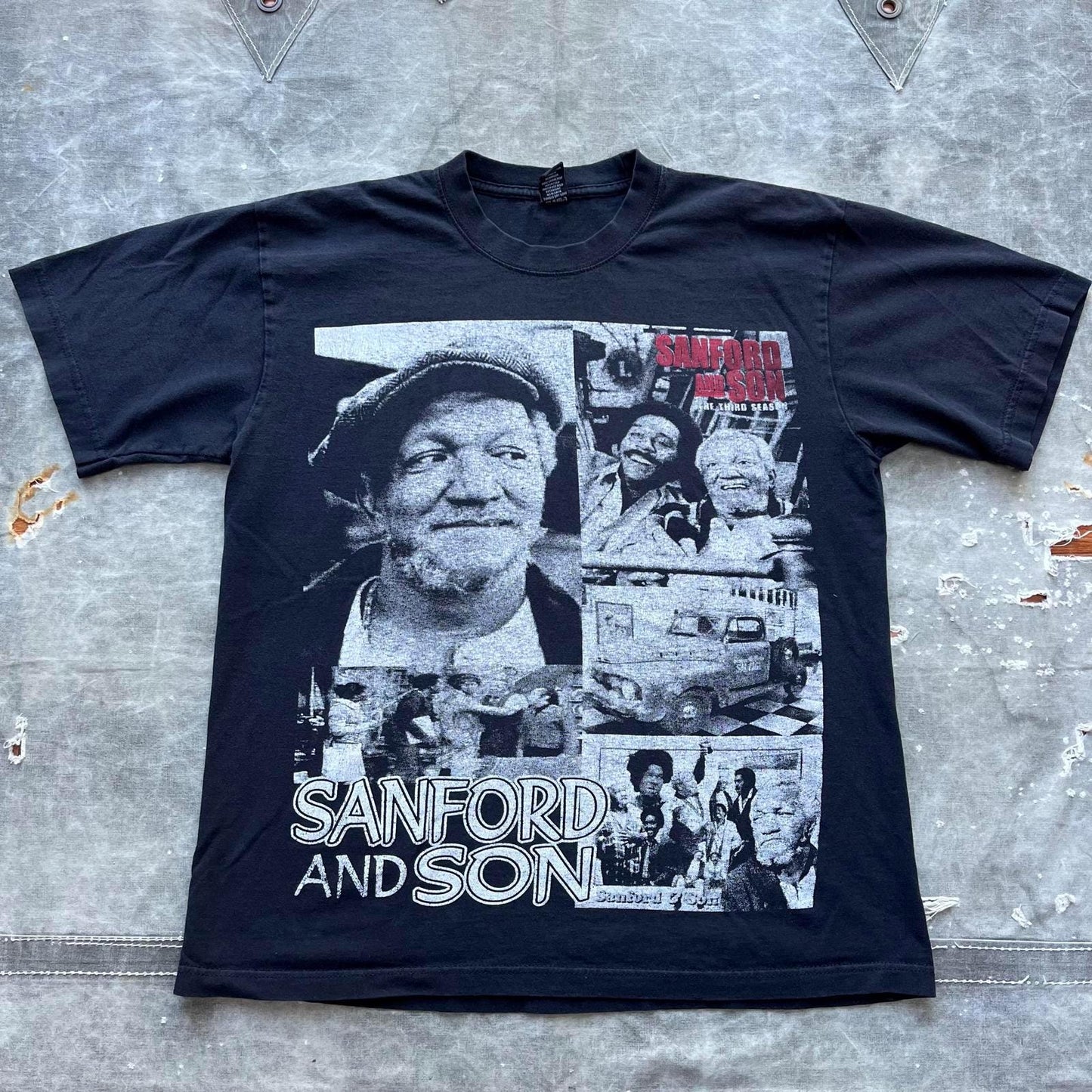 Vintage Sanford And Son Black Sitcom Comedy TV Show Shirt Graphic Tee – Bold Style · High-Quality Print