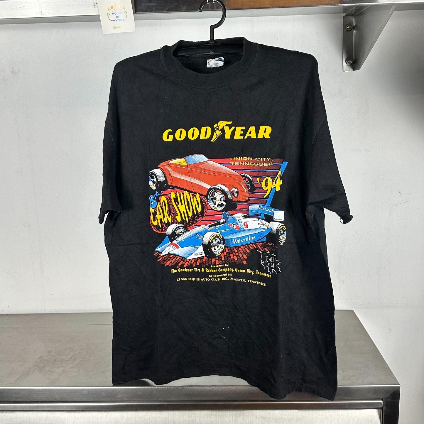 Vintage 1994 Goodyear Tire Car Show Promo XL single stitch T shirt Vintage Cars Tshirts Cars Tshirts Vintage Goodyear Tshirts Car Shows Graphic Tee – Warm & Stylish · Top Pick For Any Outfit