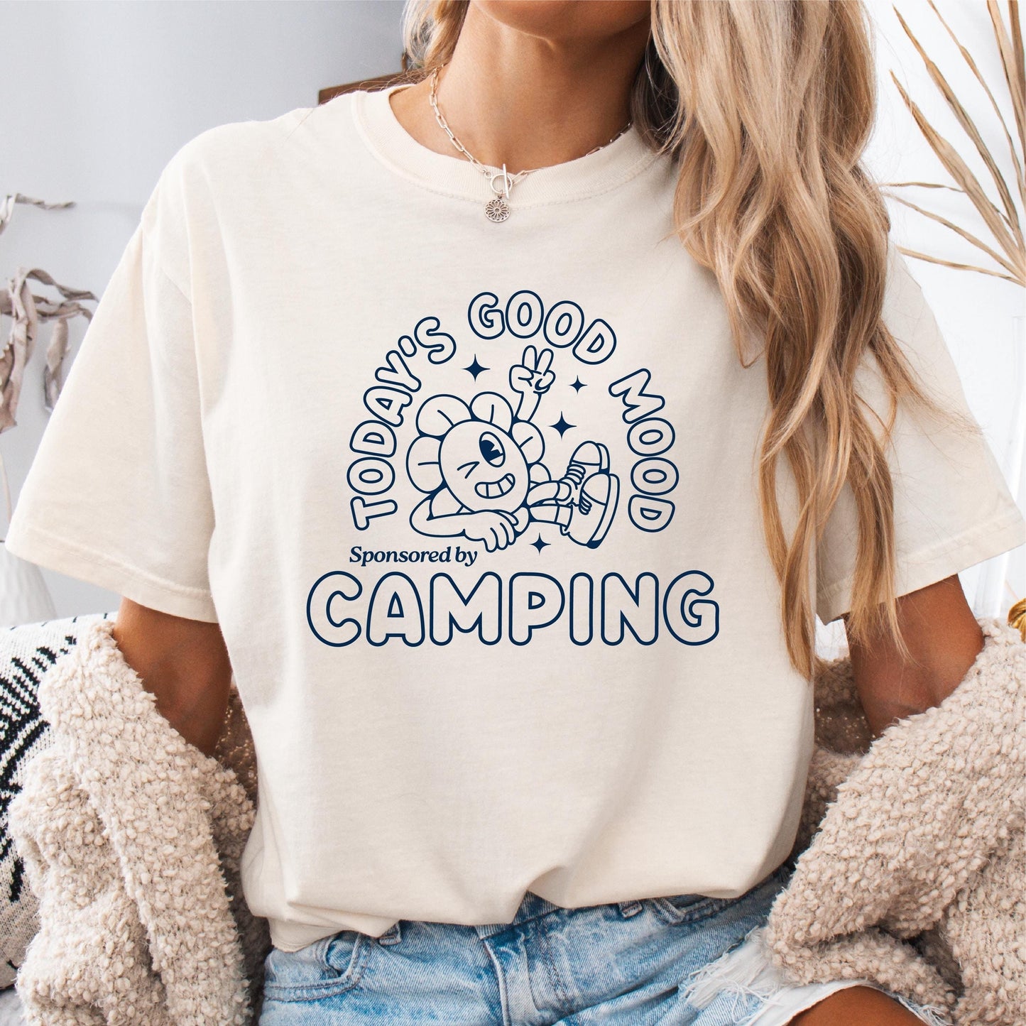 Funny Camping Shirt Camping Crew Shirt Custom Camp Crew Shirt Camper Shirt Adventure Shirt Explore Shirt Hiking Outdoor Shirt Graphic Tee – Warm & Stylish · High-Quality Print