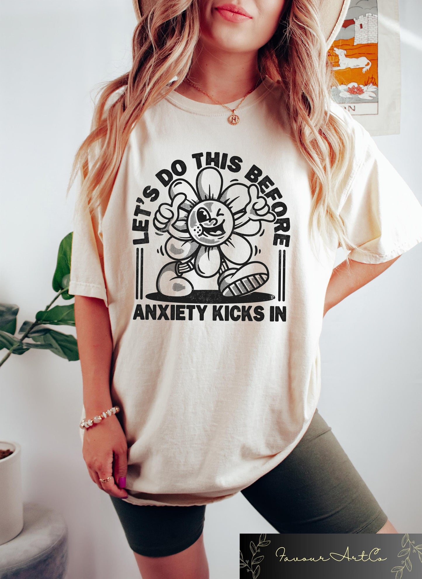 Retro Anxiety Comfort T Shirt Let39s Do This Before Anxiety Kicks In Shirt Funny Mental Health Shirt Aesthetic Tee Adult Humor Sweatshirt Sweatshirt – Feel-Good Design · Top Pick For Any Outfit