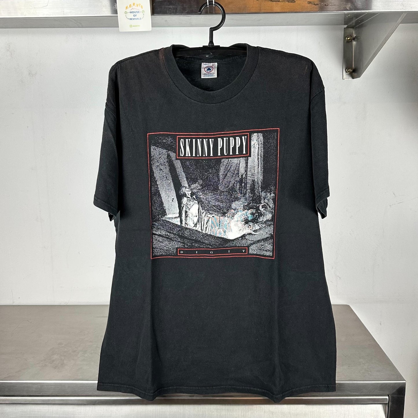 Vintage 90s Skinny Puppy Dig It Industrial Electronic Music Band Promo T shirt Vintage Band Tees Vintage Band Tshirts Electronic Music Graphic Tee – Easygoing Wear · Top Pick For Any Outfit