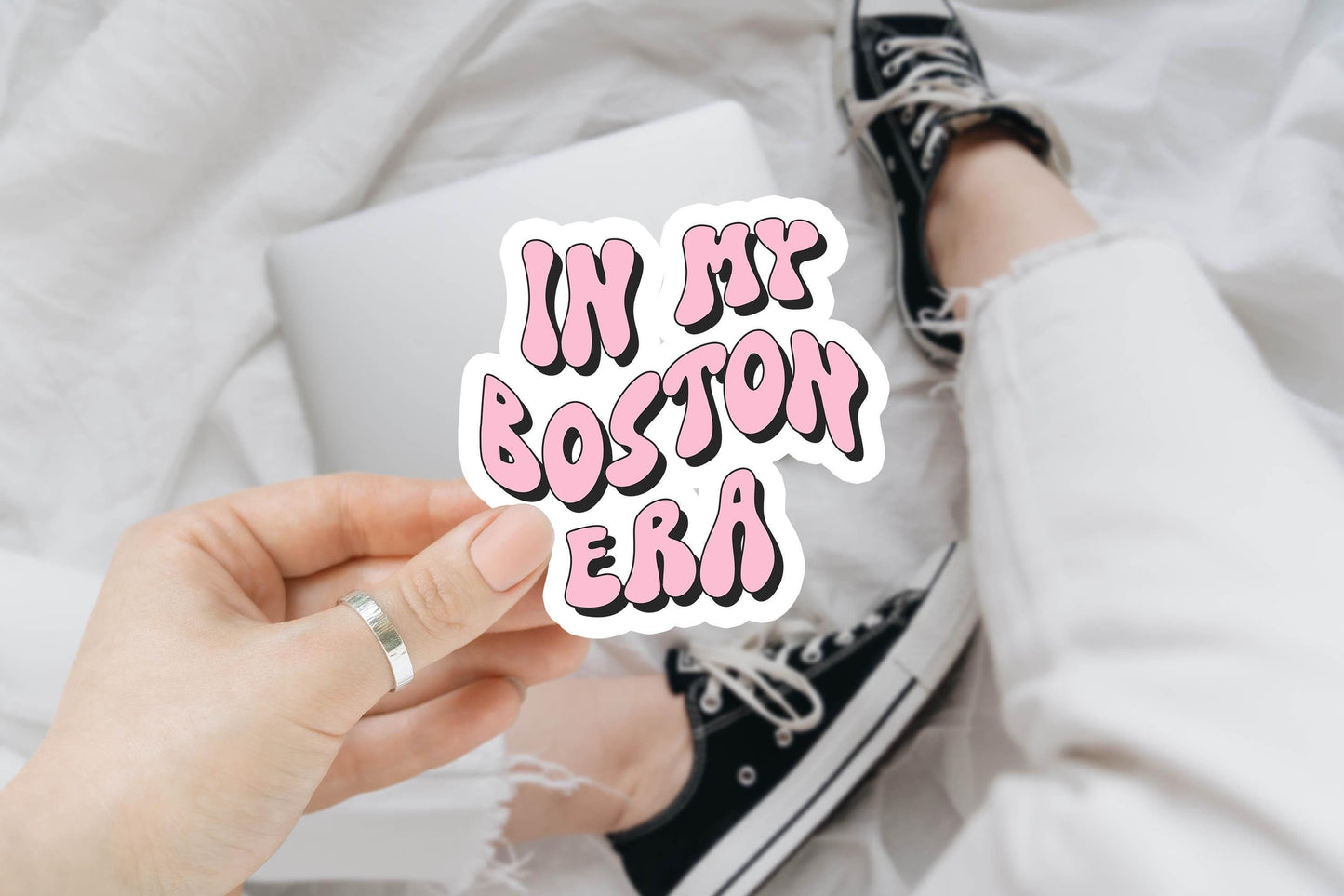 Boston Sticker Moving Away Gifts Graduation Gifts Kiss Cut Sticker Trendy Sticker Cute Sticker Laptop Decal Graphic Tee – Warm & Stylish · Top Pick For Any Outfit