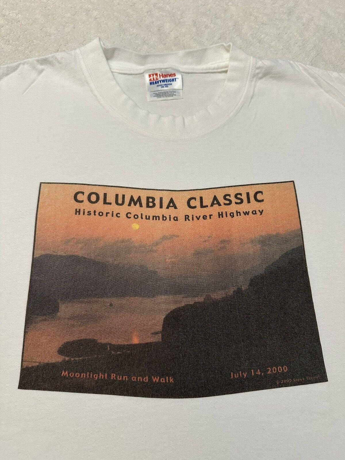 Vintage 2000s Y2K Columbia River Highway Classic Run Walk Oregon Event T Shirt M Graphic Tee – Easygoing Wear · High-Quality Print
