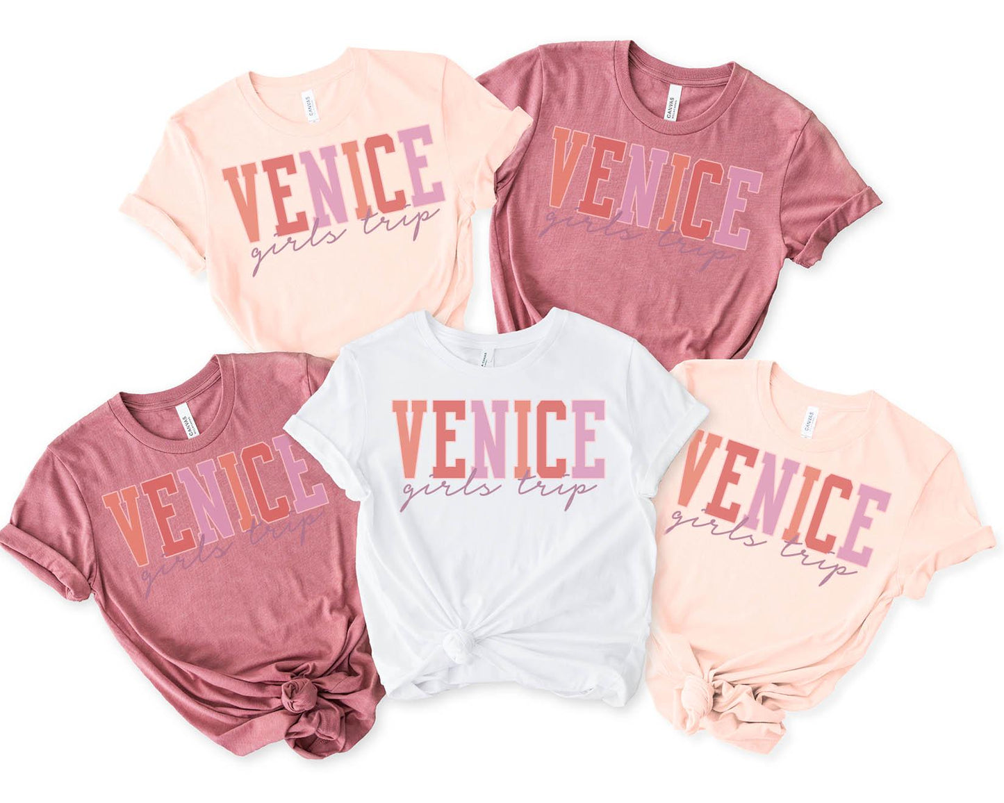 Venice Italy Shirt Girls Trip Tshirt Venice California Girls Trip Favors Vacation Girls Weekend Girls Night Out Besties Graphic Tee – Easygoing Wear · Great Gift For Fans