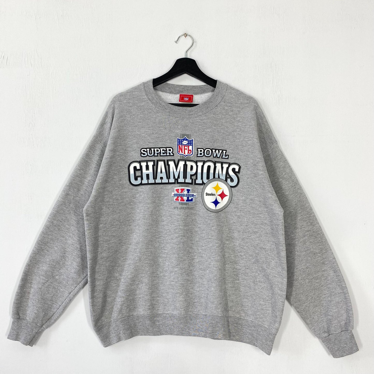 Vintage Pittsburgh Steelers Sweatshirt Steelers Crewneck Steelers Sweater Pullover Sportswear NFL Pittsburgh Steelers Print Logo XLarge Sweatshirt – Warm & Stylish · Great Gift For Fans