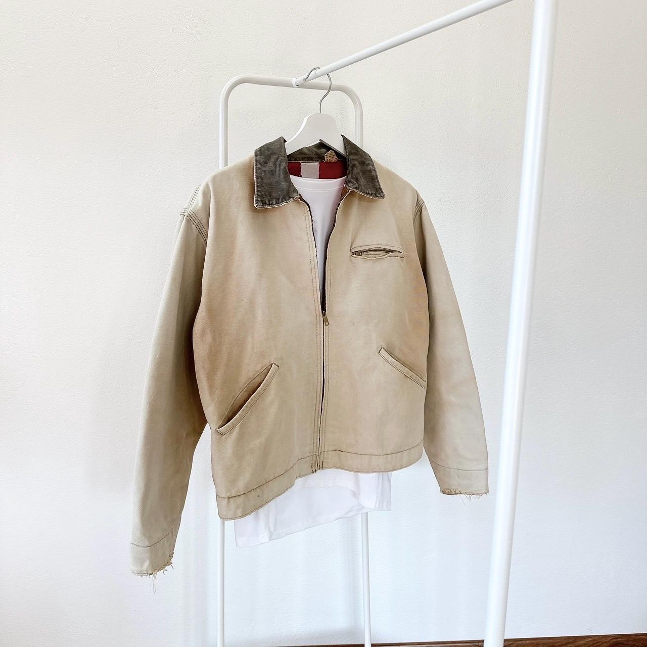 90s Carhartt workwear light brown jacket XL Graphic Tee – Soft Feel · Trending Graphic Apparel