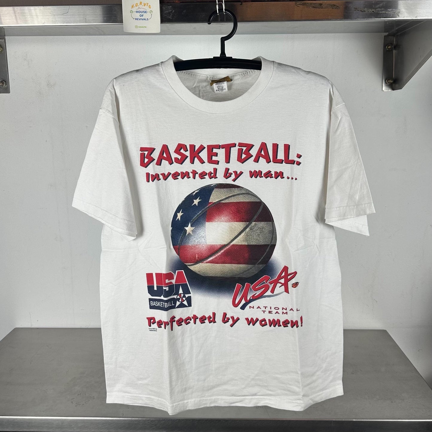 Vintage 90s Womens USA Basketball WNBA Nutmeg T shirt Vintage Orlando Magic Tshirts Vintage Sports Tshirts Vintage WNBA Tshirt Graphic Tee – Cozy Vibes · High-Quality Print