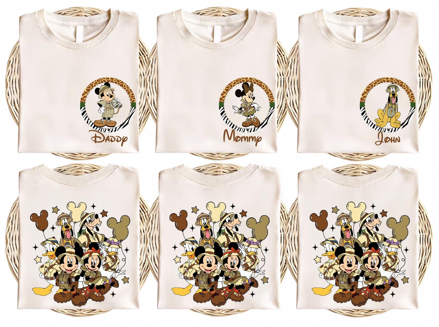 Personalized Disney Mickey Safari Shirt Disney Family Trip Tee Vacay Mode T Shirt Custom Animal Kingdom Shirt Disney Safari Trip Gift Tee Graphic Tee – Bold Style · Top Pick For Any Outfit