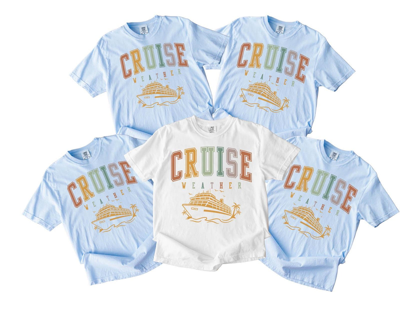 Cruise Weather Shirts Family Cruise Trip Shirts Girls Trip Cruise Friends Cruise Family Vacation Tee Matching Cruise Tshirts Graphic Tee – Bold Style · Trending Graphic Apparel