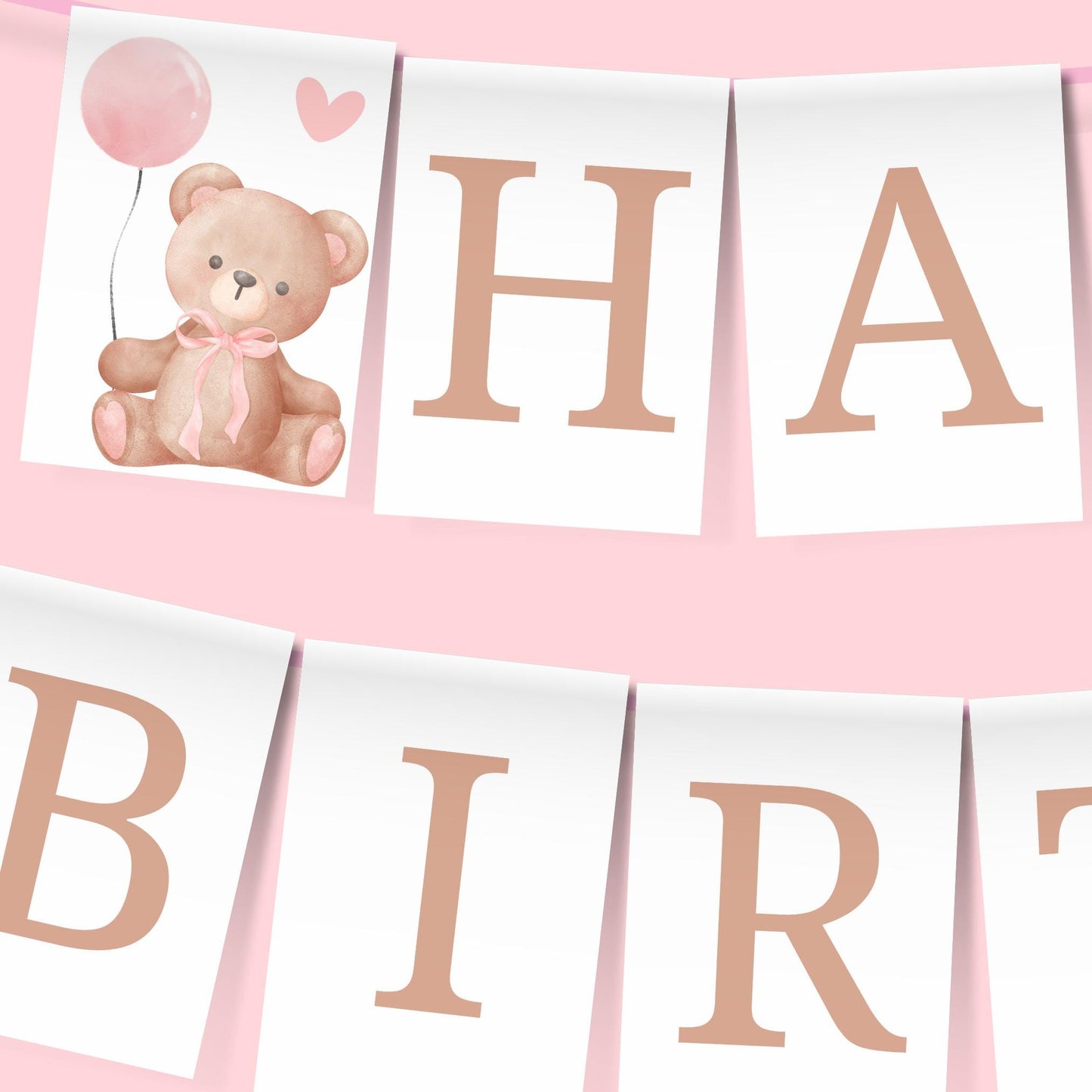 Bear Birthday Banner Beary First Birthday Banner Printable Banner Teddy Bear Birthday Girl 1St Birthday Banner Beary 1st Birthday Idea BT1 Graphic Tee – Everyday Comfort · Perfect For Daily Wear